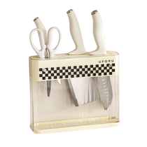 Tool holder Multi-functional kitchen knives integrated containing shelf Kitchen Knife Seat Home Wall-mounted Chopstick Cylinder