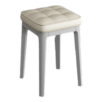 Household stackable dining chairs living room light luxury dining tables and chairs new high-end soft-pack high stools thickened dining table stools