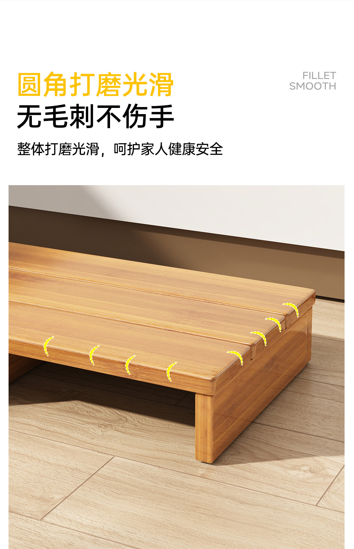 Бамбук фут Стул педали ноги лестница лестница артефакт домой подставка для ног табуретка ребенок пианино подушечка высокая подставка для ног Табуретка 