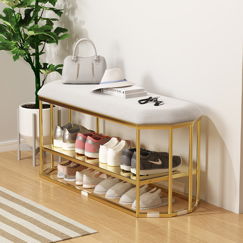 Changing shoes stool doorway Home Sitting Style Shoes Stool in the door stool Entrance Stool to the family Shoe cabinet Stool Integrated soft bag Cushion Shoes-Taobao