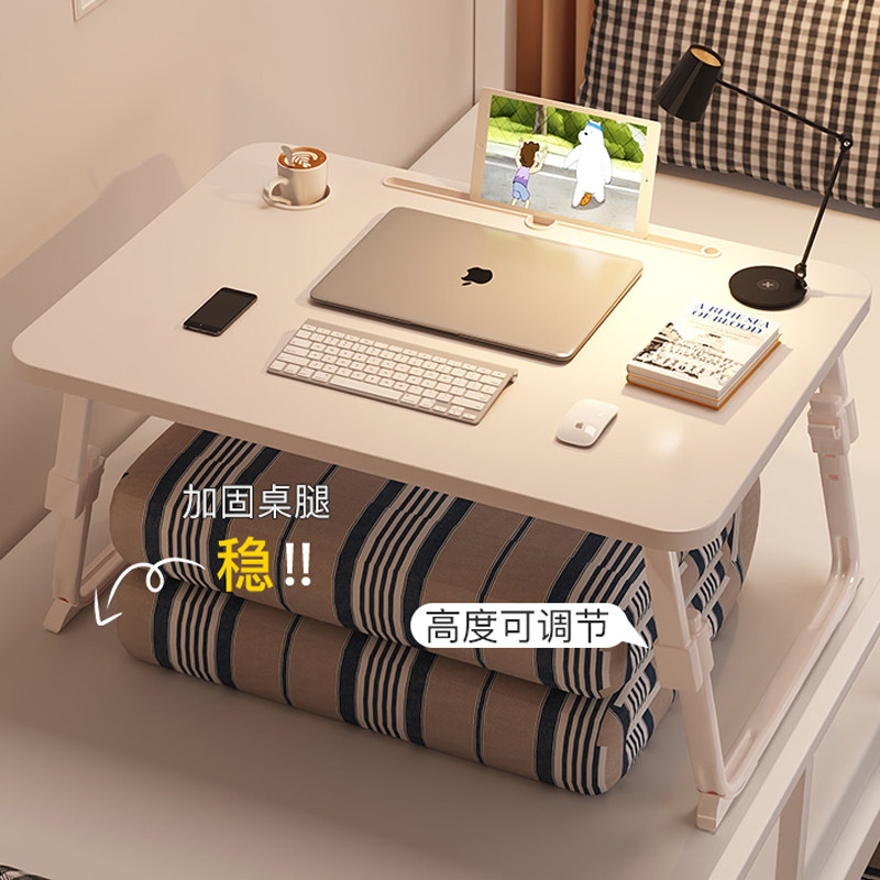 Lifting Bed Small Table Folding Table Dorm Room Bunk Bed Learning Desk Desk Student Computer Desk Sloth Desk Board-Taobao