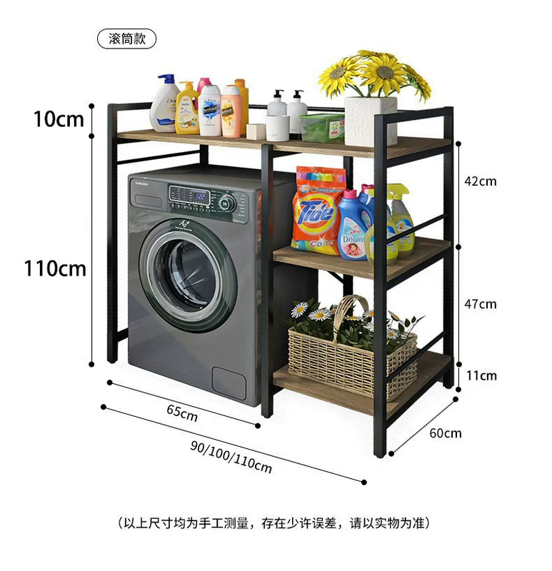 chân máy giặt Giá treo máy giặt đa năng cao từ trần đến sàn ban công đặt giá treo chậu vệ sinh phòng tắm con lăn flip top giá đựng đồ chân để máy giặt đế chống rung máy giặt