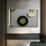 Аннотация Light Luxury Power Distribution Box Декоративная картина настенные электрические ворота для покрытия современной минималистской электрической коробки с минималистским пульсом висят