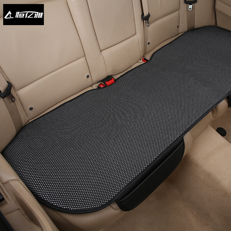 Summer ice silk single car rear seat cushion without backrest universal single-seat cool pad single-piece small three-season seat cushion