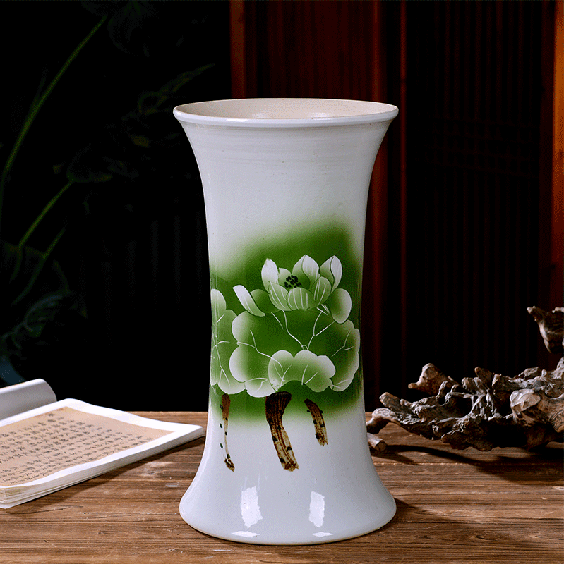 Jingdezhen ceramic fish bowl pillar aquariums sitting room informs the large gold is suing circular cylinder tortoise