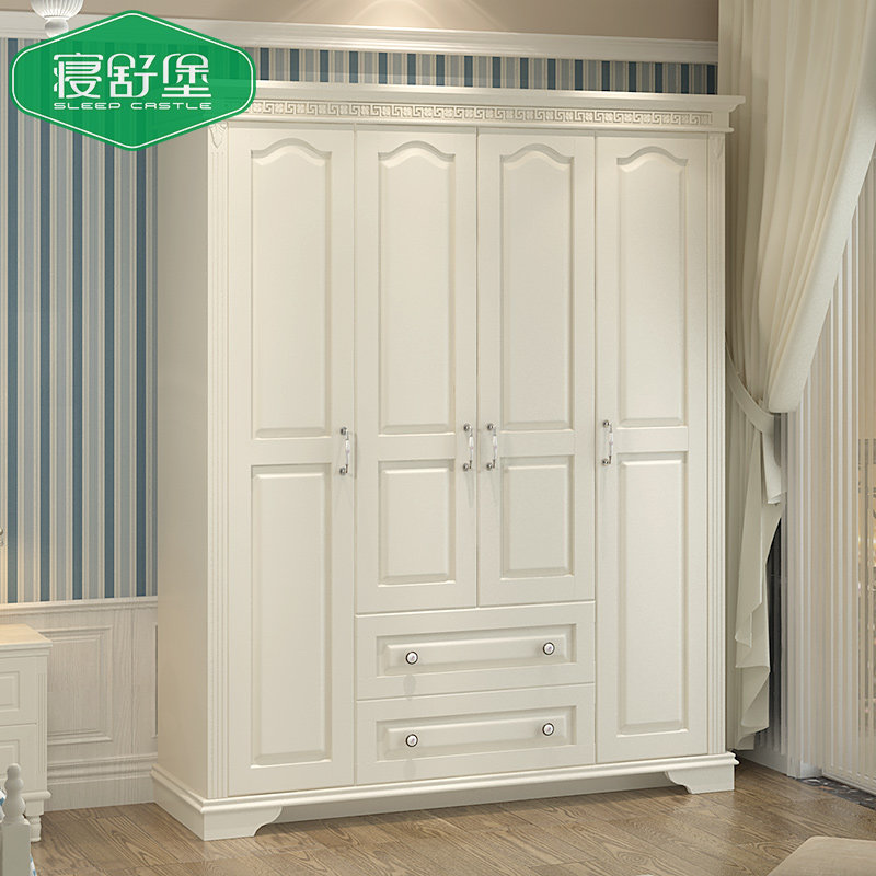Usd 1184 64 Sleep Shu Fort Korean Wardrobe Past Solid Wood Sleep Shu Fort Korean Wardrobe Past Solid Wood European White Wooden Four Children S