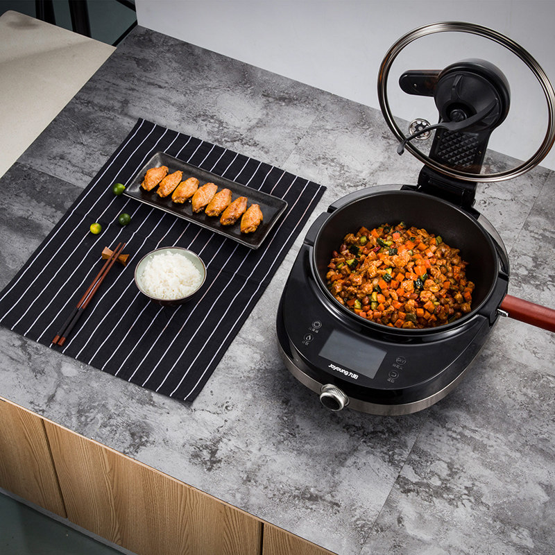 九阳 J7 智能 全自动炒菜机 IH立体加热 带WIFI 天猫优惠券折后￥1399包邮（￥1999-600）赠九阳压力煲 京东￥1699