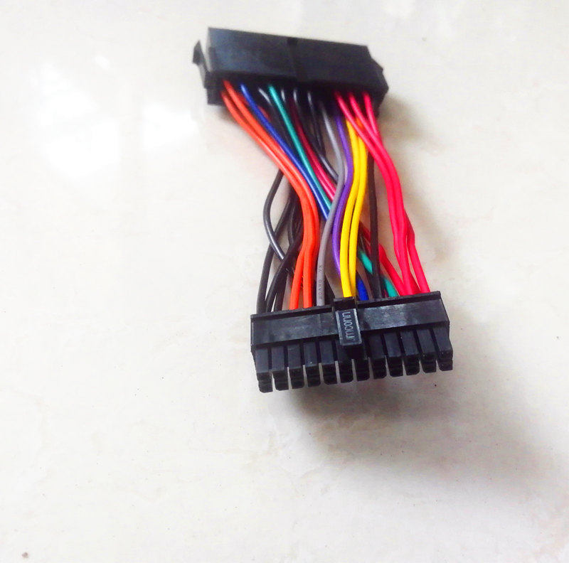 Dell computer power supply 24PIN to small MINI24PIN 24 pin to small 24 pin transfer wiring 780