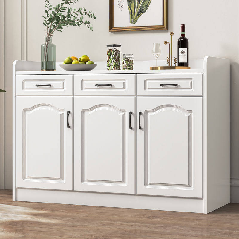 (pre-sale) dining case living room leaning against wall modern minimalist home European style dining room Cupboard Kitchen containing objects