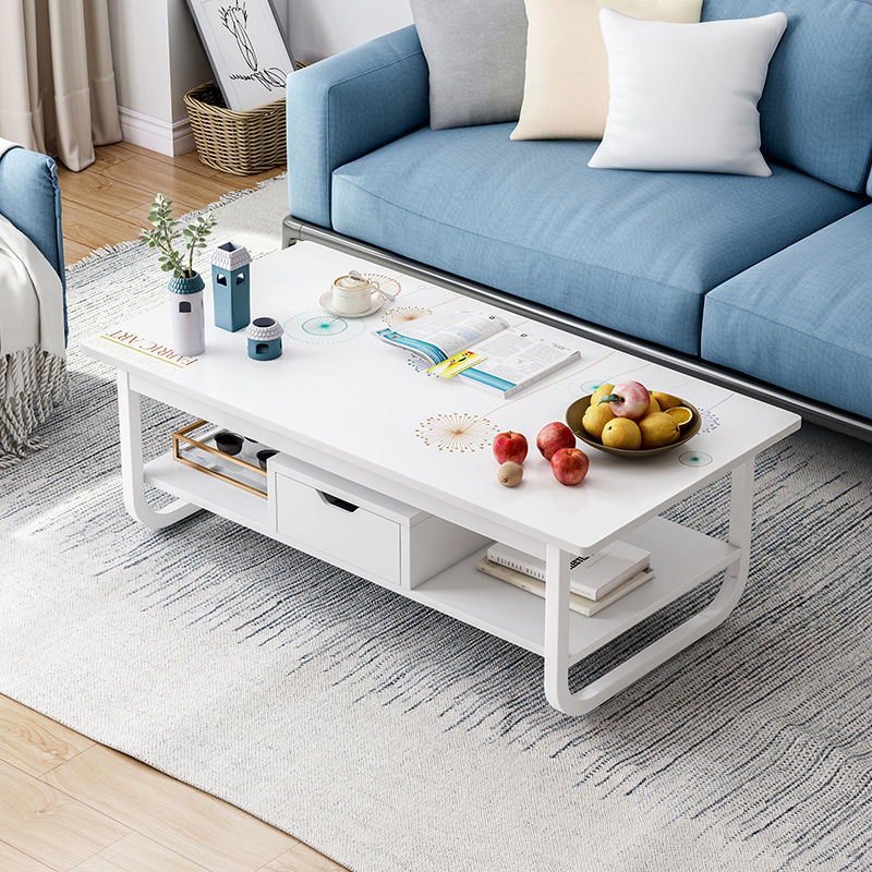 Tea Table Small House Type Rental Room Home Living Room Table Nordic Creative Economy Type Tea Table Modern Minima Tea Table Table
