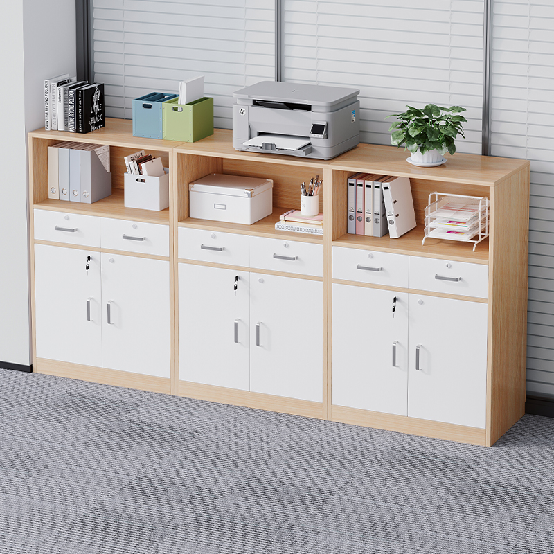 CABINET INFORMATION CABINET WOOD WITH LOCK OFFICE CABINET LOCKER STORAGE CABINET FLOOR SHORT CABINET FLOWER SLOT CABINET PARTITION CABINET-TAOBAO