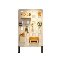 Study Desktop Dongle Board Shelf Vertical Table Containing Shelf Iron Art Deco Display Shelf Free Of Punch Partition Board