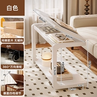 [Все из массива дерева] Белая двусторонняя крышка шириной 60 см.