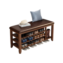 Solid Wood Changing Shoes stool Home Entry into the door Entrance Shoe Cabinet Bench integrated strip stool SITTING style Shoes Stool
