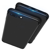 Suitable for iPhone7plus silicone phone case Apple all-inclusive 8p anti-drop new ultra-thin soft shell black Seven p matte ins Net Red personality couple eight p Tide brand protective cover female solid color