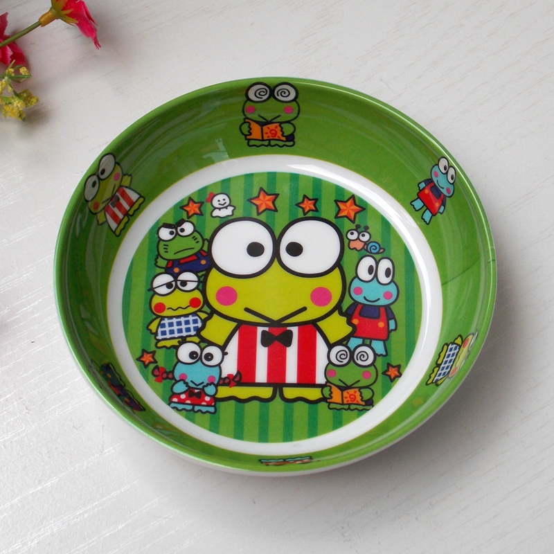 Big Eyed Frogoriginality Cartoon keroppi Easy bear Melamine Small dish Snack plate Cake dish Saucer Small fruit plate
