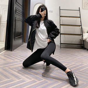 【比丽福】网红鲨鱼皮打底裤鲨鱼裤女