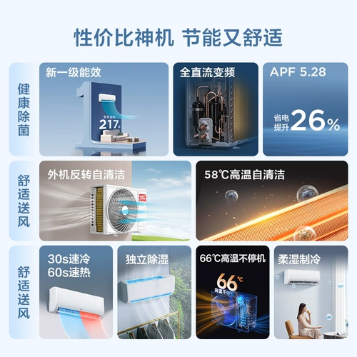 Кондиционер TCL 1,5 л.с., новый уровень энергоэффективности, настенный кондиционер с переменной частотой, отопление и охлаждение, энергосбережение для дома, спальни, официальный аутентичный продукт