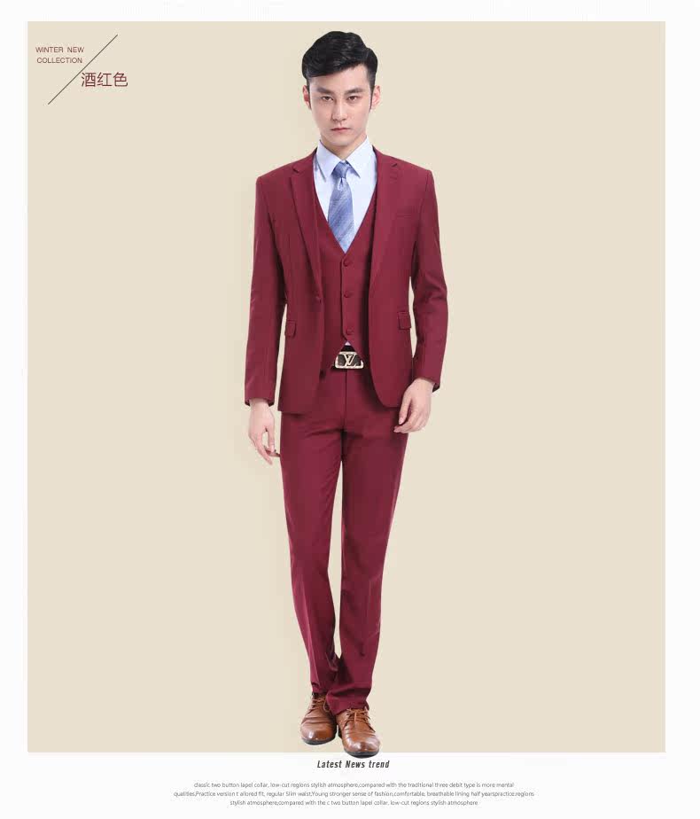 Costume homme en polyester pour printemps - Ref 1550928 Image 23