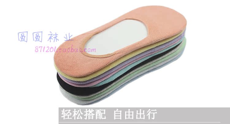Phụ nữ mùa xuân và mùa hè cotton vớ vớ silicone chống trượt vớ vô hình nông miệng thấp eo thuyền vớ đế vớ của phụ nữ tất lười nam