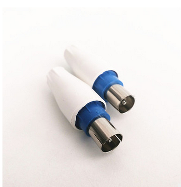 Cable TV Homemade Antenna Head Film Radio Frequency Wire Plug Bamboo Knuckle Head RF Bull head 9 5 Head TV Joint