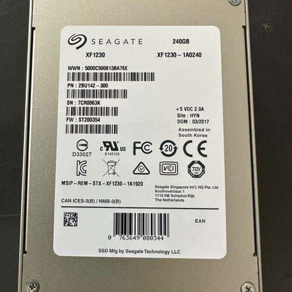 Продам корпоративный твердотельный накопитель Seagate (Сигейт) серии XF1230 SSD 2. Изображение 1