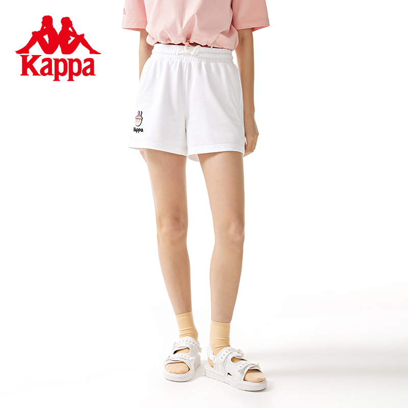 Kappa Shorts 23 New Women's Summer Sports Shorts Knitted Casual Shorts Printed Five-Quarter Pants K0D42Dy86