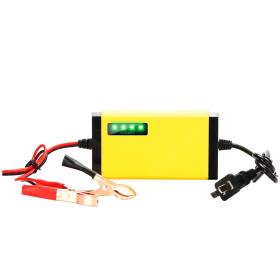 Intelligent 12v scooter battery charger lead-acid battery fully automatic universal repair charger