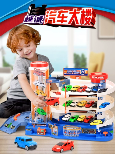 Большое детское метро, транспорт, электрическая парковка, игрушка, многослойный комплект для мальчиков, 3-6 лет