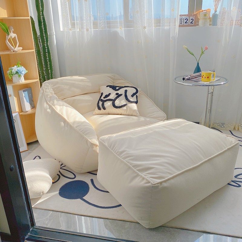 Sloth sofa Sofa Bean Bag Casual Tatami Single Bedroom Ground Small Sofa Balcony Backrest Comfortable Lying Down Chair