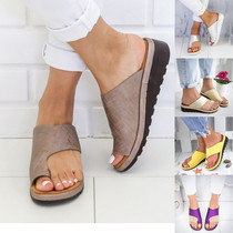 Women PU Leather Shoes Comfy Platform Flat Sole Lady Casual