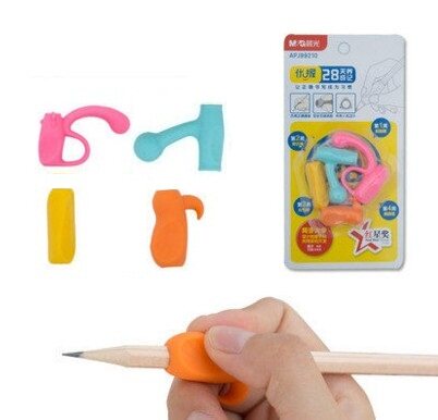 Morning light pen holder for primary school students, children, beginners, orthotics, children, correct writing posture, pen squirrel grip device