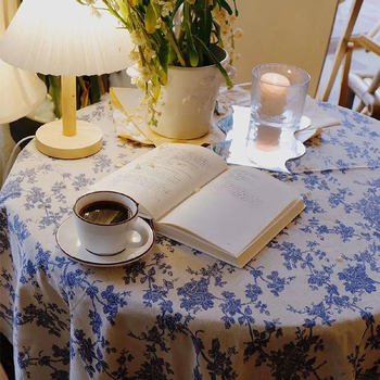 Tablecloth light luxury high-end pastoral retro style Tablecloth light luxury high-end pastoral retro style