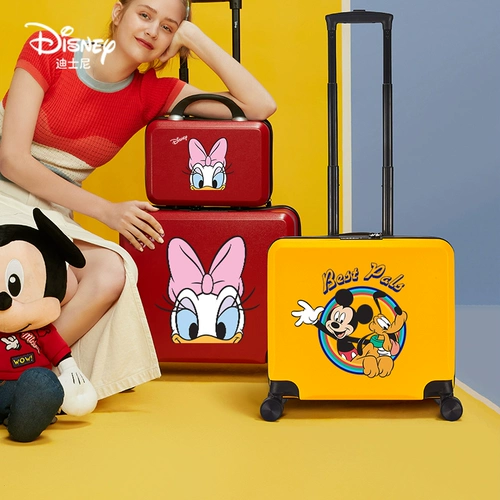 Дисней, чемодан с сидением подходит для мужчин и женщин, коробка для мальчиков