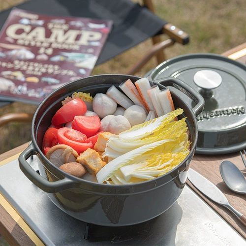 Naturehike novas 24 см эмалевой горшок на открытом воздухе казарм для пикника Портативный анти -хот для пикника для пикника для пикника горшок с кастрюлем