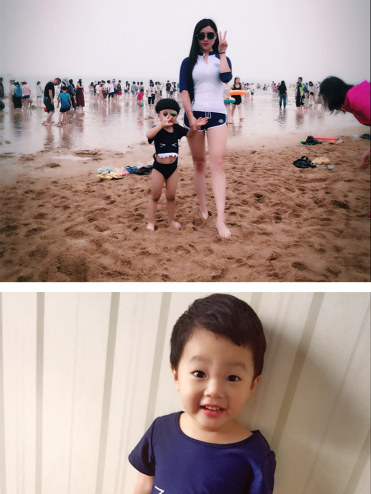 Đồ bơi cho trẻ em Cô gái Răng của bé trai và bé gái Dễ thương cho bé trai Áo tắm một mảnh Beach Beach Kem chống nắng kỳ nghỉ - Bộ đồ bơi của Kid đồ bơi cho be gái 11 tuổi