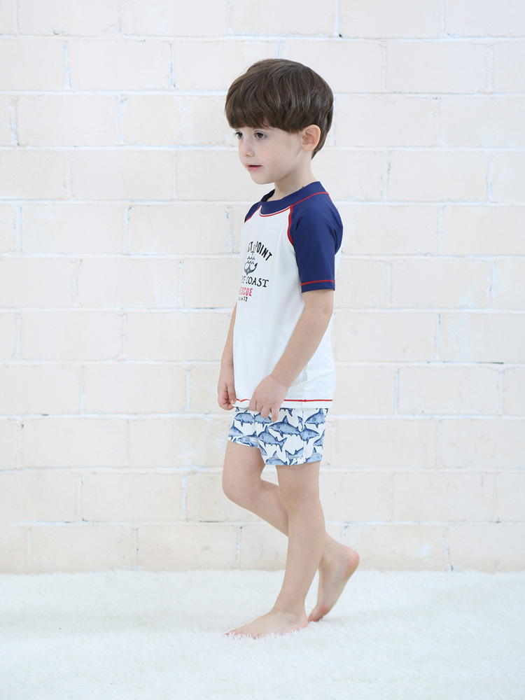 Đồ bơi cho bé trai - Bộ đồ bơi của Kid áo bơi cho bé