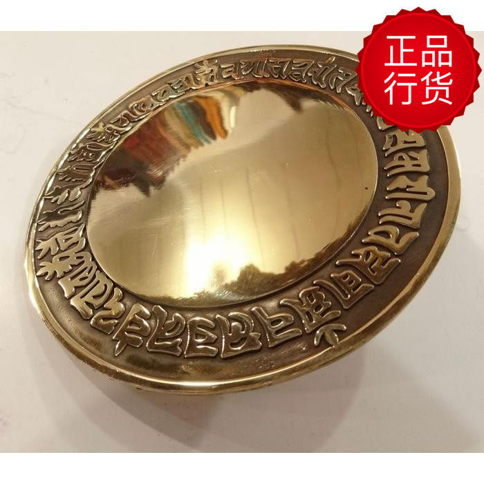 Pure copper demon mirror Town house opening evil evil mother Bodhisattva mirror Feng Shui mirror door gossip mirror pendant