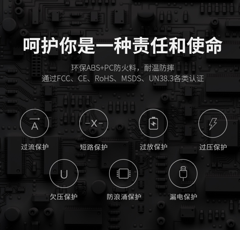 ROCK Apple Xs quay lại sạc pin không dây từ iphone6.5 trở lại clip xsmax siêu mỏng điện thoại di động iphonex trở lại clip pin xs sạc không dây di động nhỏ gọn dung lượng lớn - Ngân hàng điện thoại di động sạc dự phòng huawei