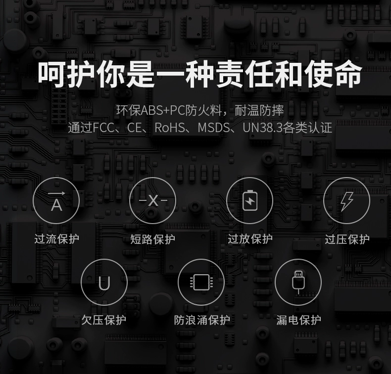 ROCK Apple Xs quay lại sạc pin không dây từ iphone6.5 trở lại clip xsmax siêu mỏng điện thoại di động iphonex trở lại clip pin xs sạc không dây di động nhỏ gọn dung lượng lớn - Ngân hàng điện thoại di động sạc dự phòng veger