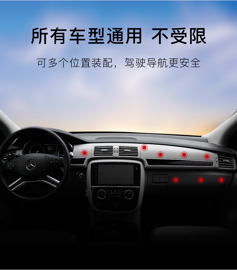 người giữ điện thoại xe hơi lần từ suy nghĩ xe lái xe nam châm hút tách khung xe ổ cắm 360 ° xoay đa chức năng snap luôn gắn chặt với một chuyển hướng từ nhánh - Phụ kiện điện thoại trong ô tô giá treo điện thoại trên ô tô