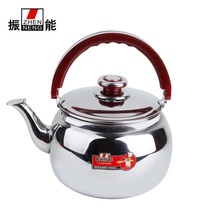 Zheneng thick stainless steel kettle kettle whistling sound gas kettle gas kettle gas large capacity household lifting pot