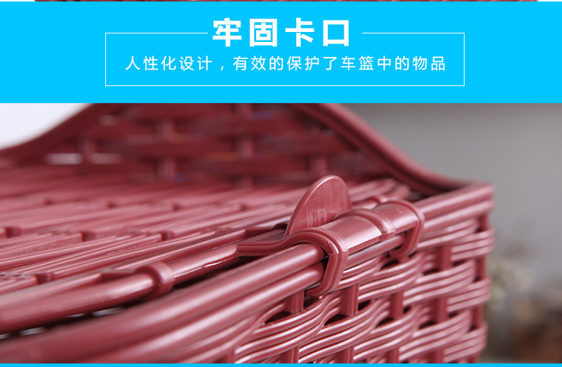 Panier pour vélo en plastique - Ref 2257733 Image 11