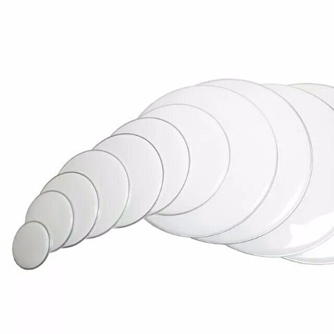 14-inch drum drum skin 14-inch drum skin jazz drum white single-layer drum skin resistant to playing 14-inch through drum skin