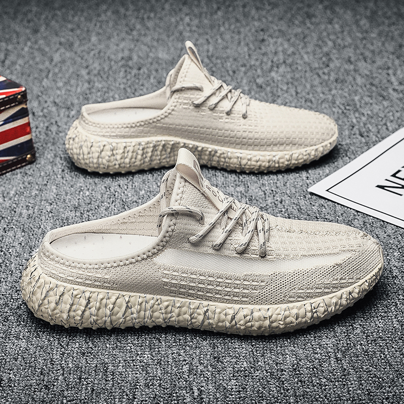 Sandals men's section 2022 new summer Baotou Outer wearing driving soft bottom non-slip men sports Leisure beach sandals