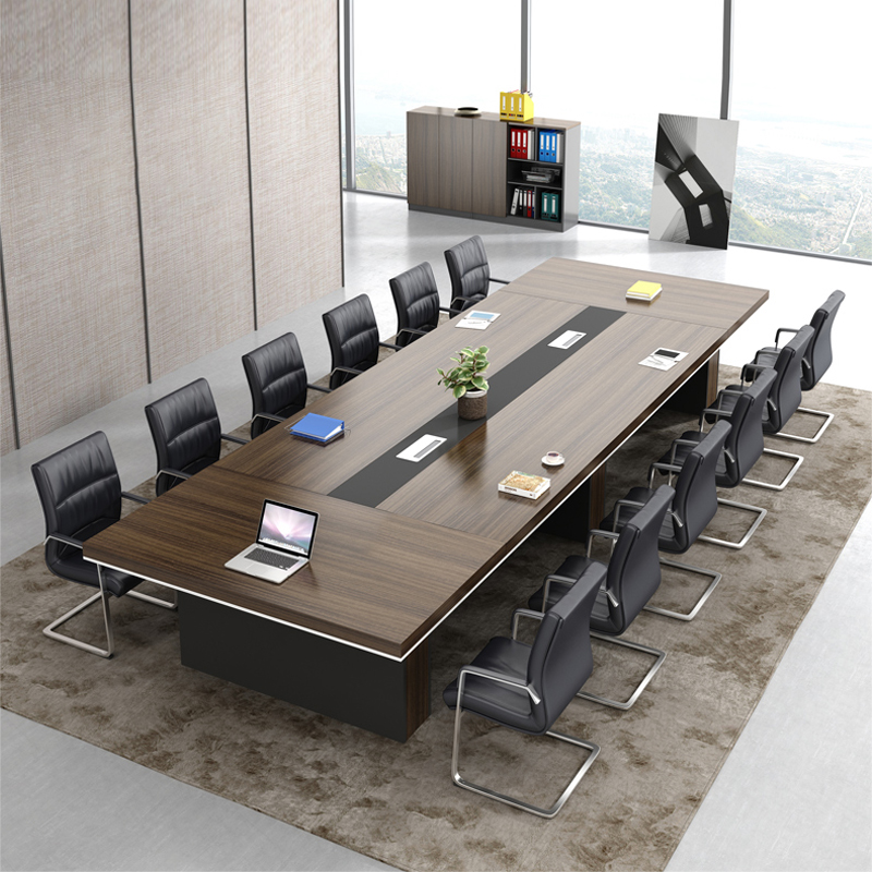 Conference table long tablesSimple modern conference room training table large long tablesTable chaircombination office furniture negotiate table