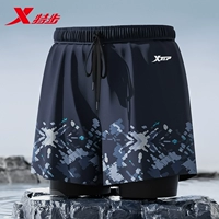 Тибетский синий принт