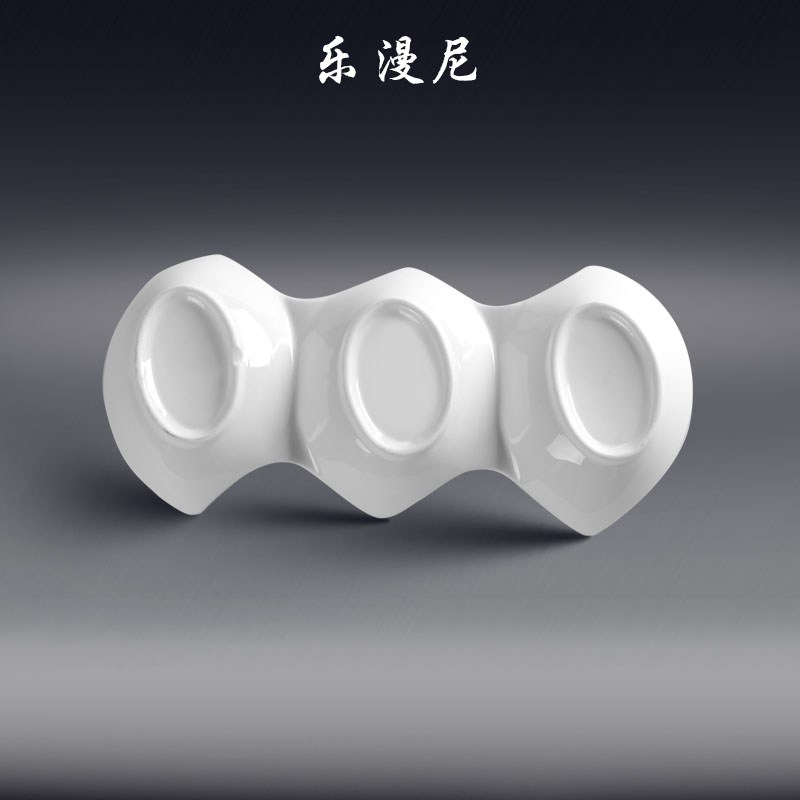 Le diffuse, double - pointed and sets three - hotel ceramic tableware after snack dish cooking dish restaurant kitchen with hot dishes