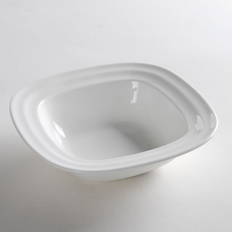 Le diffuse, thin line, fangyuan deep bowl - nest Chinese style hotel tableware ceramic creative hot soup soup bowl