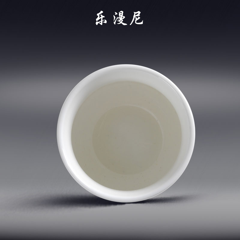 Le diffuse, fine lines cup - 145 - ml high white porcelain catering hotel tableware, Japan and South Chesapeake milk cup water in a glass
